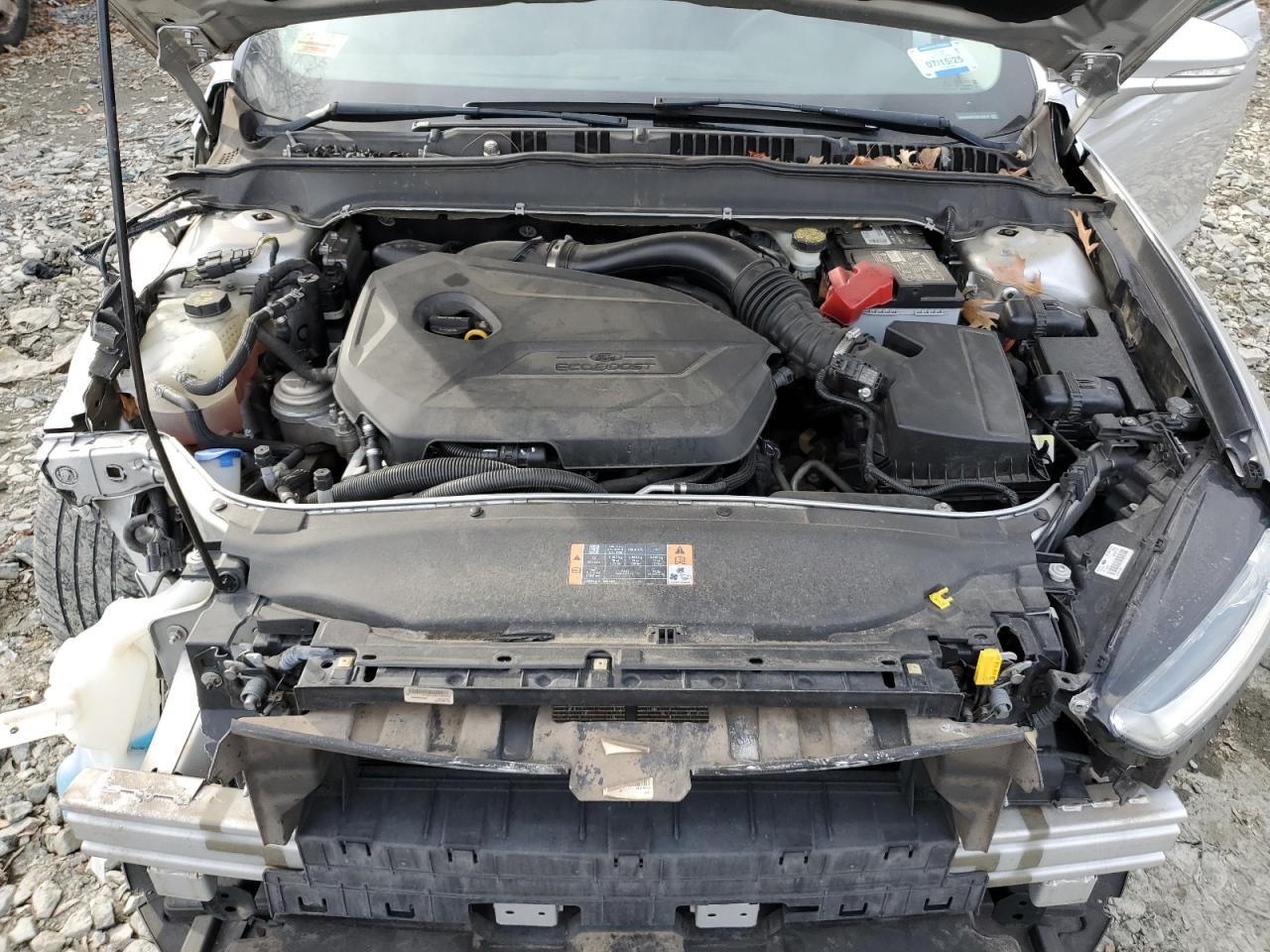 2013 Ford Fusion VIN 3FA6P0HR1DR148419 Copart auction photo, front end damage thumbnail 11