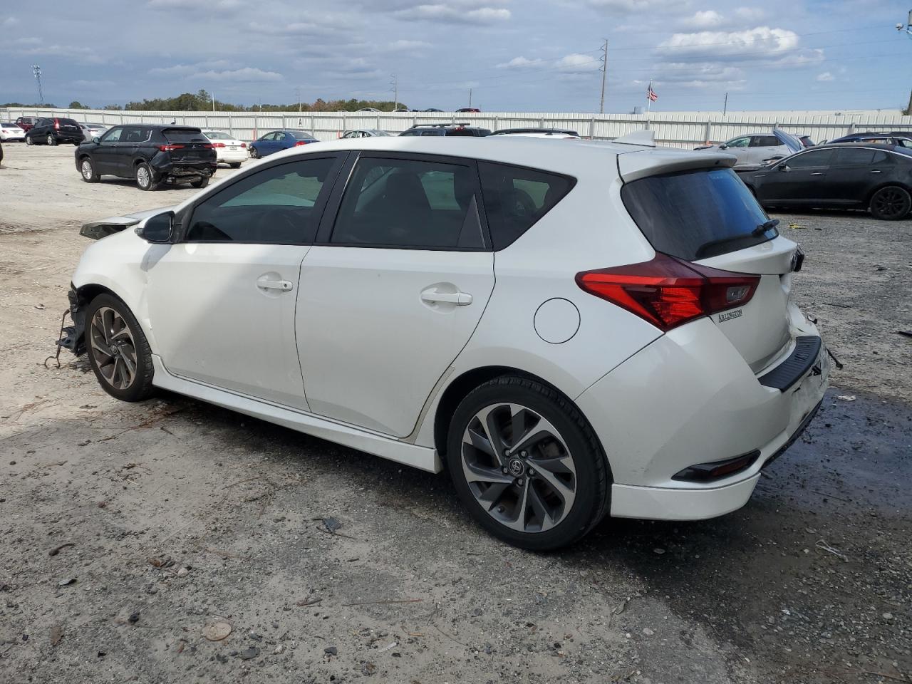 2017 Toyota Corolla VIN JTNKARJE0HJ546285 Copart auction photo, front end / rear end damage thumbnail 2