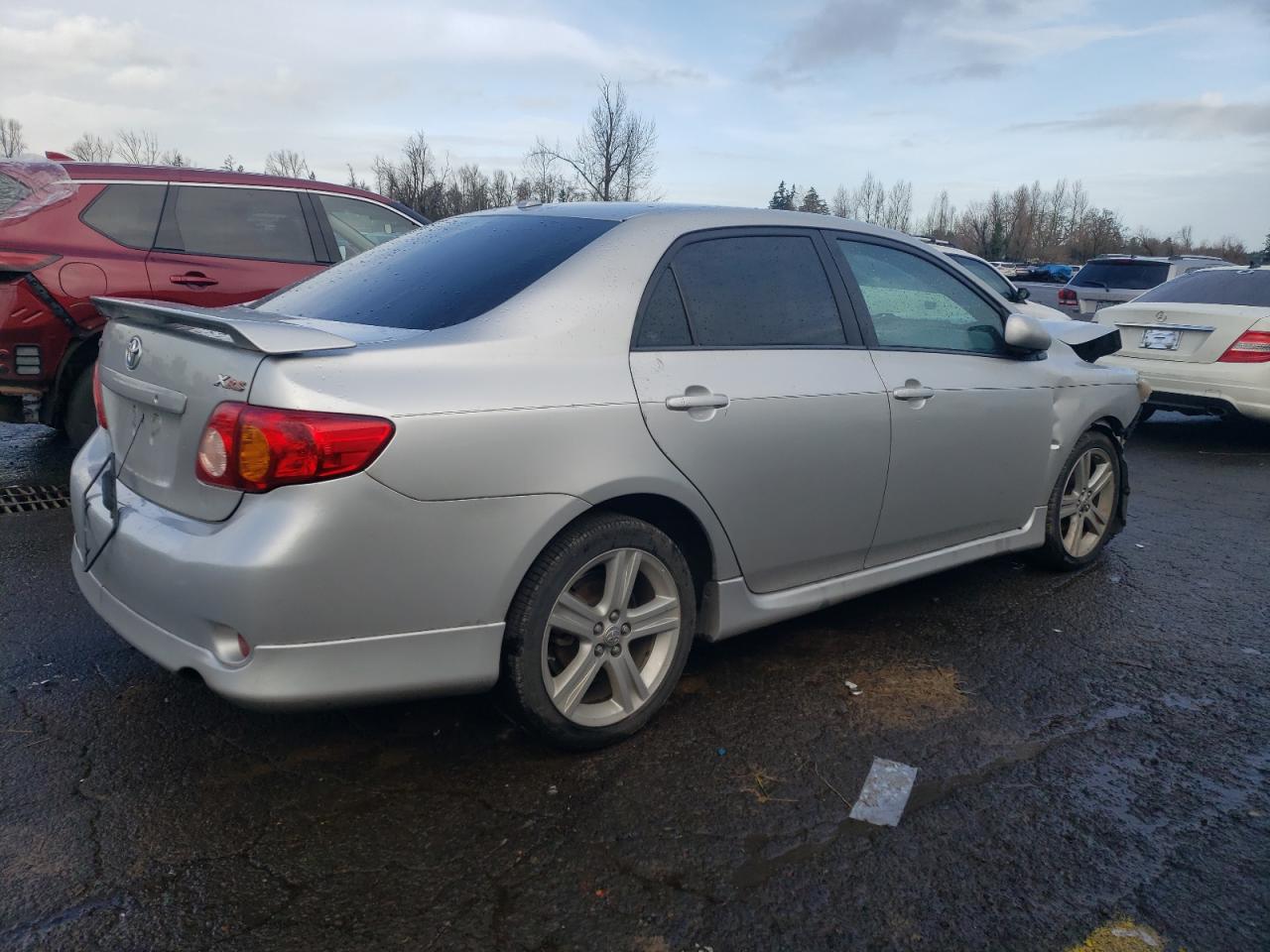 2009 Toyota Corolla VIN 1NXBE40E39Z004638 Copart auction photo, all over damage thumbnail 3