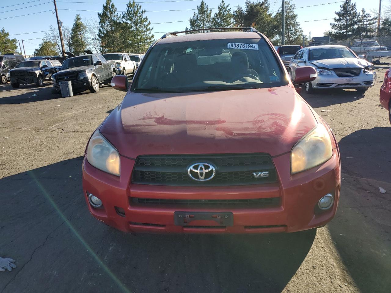 2012 Toyota RAV 4 VIN JTMRK4DV8C5106637 Copart auction photo, front end damage thumbnail 5