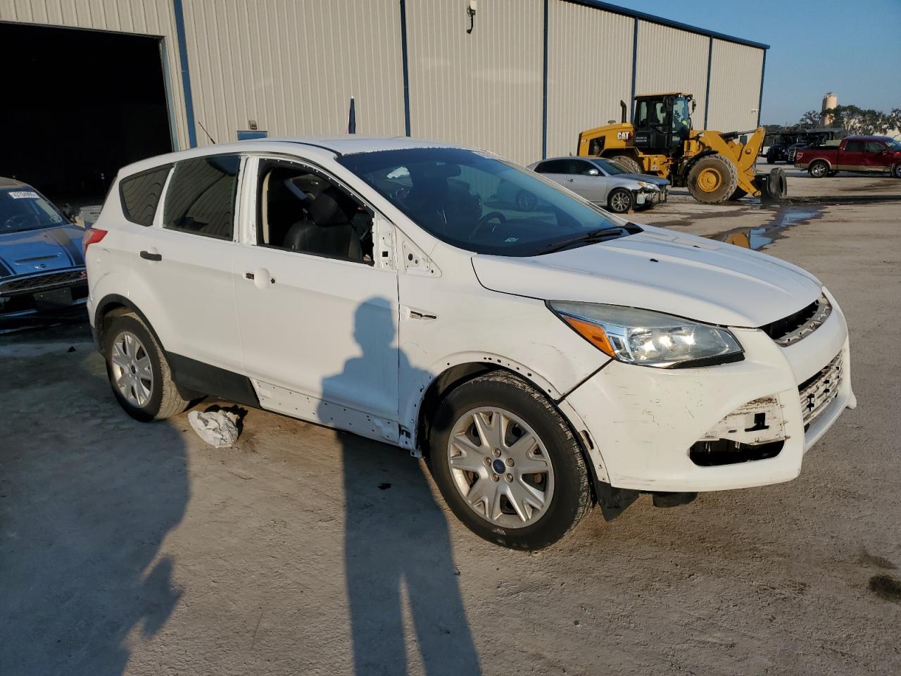 2016 Ford Escape VIN 1FMCU0F72GUB53225 Copart auction photo, all over damage thumbnail 4