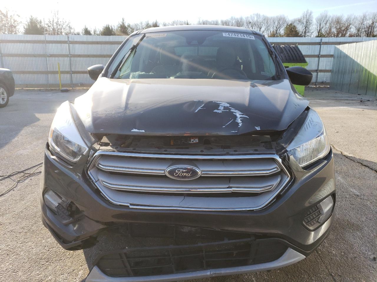 2019 Ford Escape VIN 1FMCU0GD3KUB67163 Copart auction photo, front end / hail damage thumbnail 5