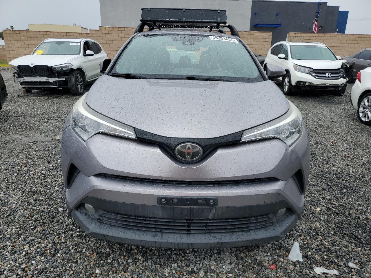 2018 Toyota C-HR VIN NMTKHMBX9JR055451 Copart auction photo, rear end damage thumbnail 5