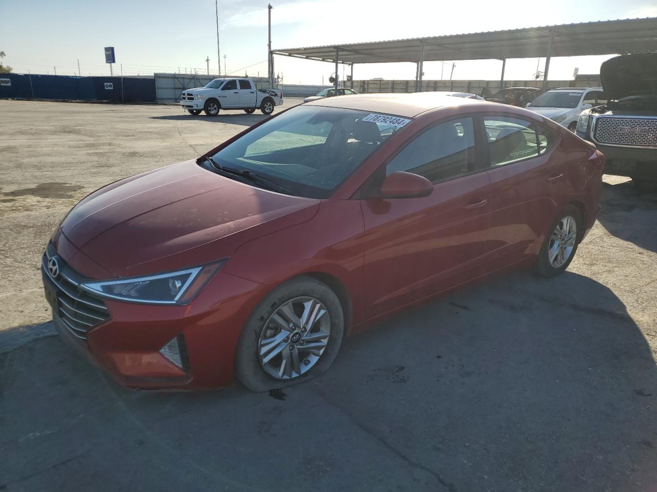 2020 Hyundai Elantra VIN 5NPD84LF7LH532032