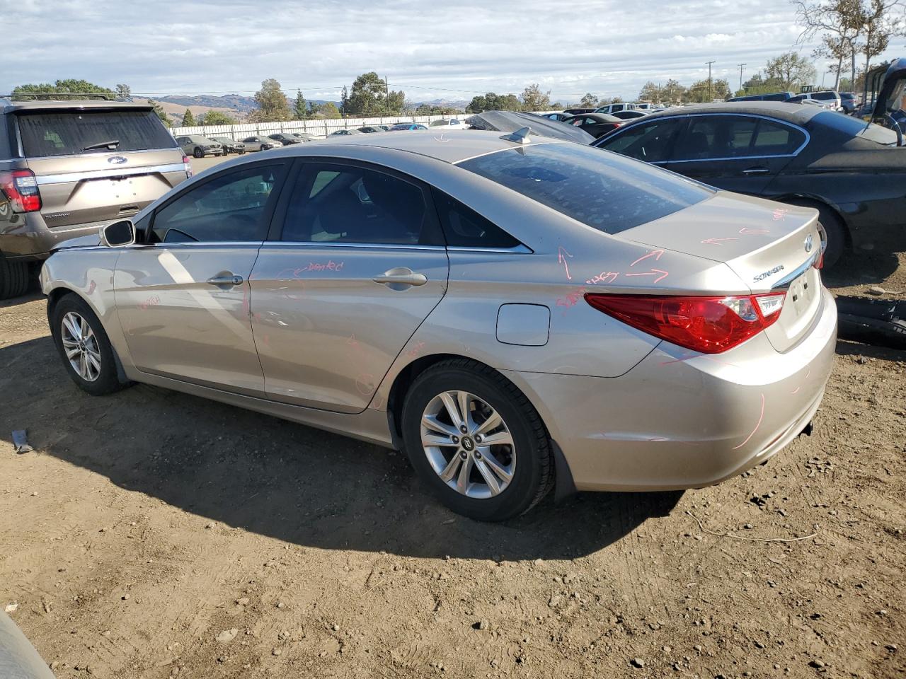 2011 Hyundai Sonata VIN 5NPEB4AC5BH114419 Copart auction photo, front end damage thumbnail 2