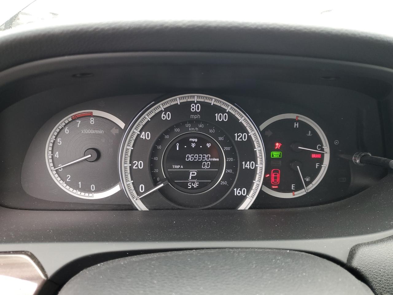 2016 Honda Accord VIN 1HGCR2F84GA220016 Copart auction photo, front end / side damage thumbnail 9