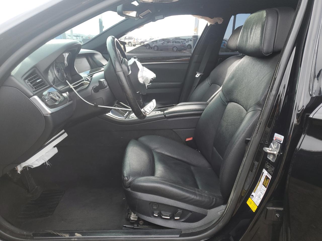 2012 BMW 5er VIN WBAXG5C56CDX01702 Copart auction photo, front end damage thumbnail 7