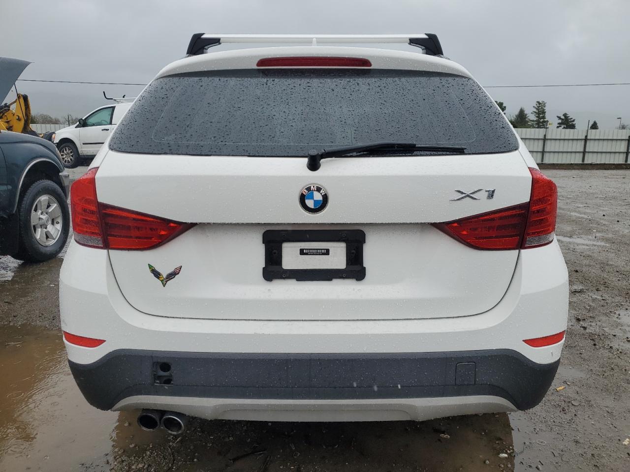 2013 BMW X1 VIN WBAVM1C53DVW41494 Copart auction photo, mechanical / front end damage thumbnail 6