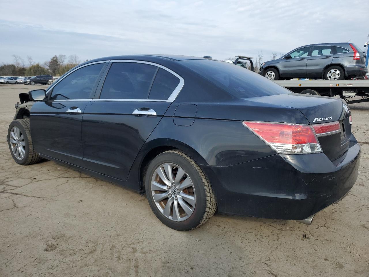 2012 Honda Accord VIN 1HGCP3F83CA000498 Copart auction photo, front end / side damage thumbnail 2