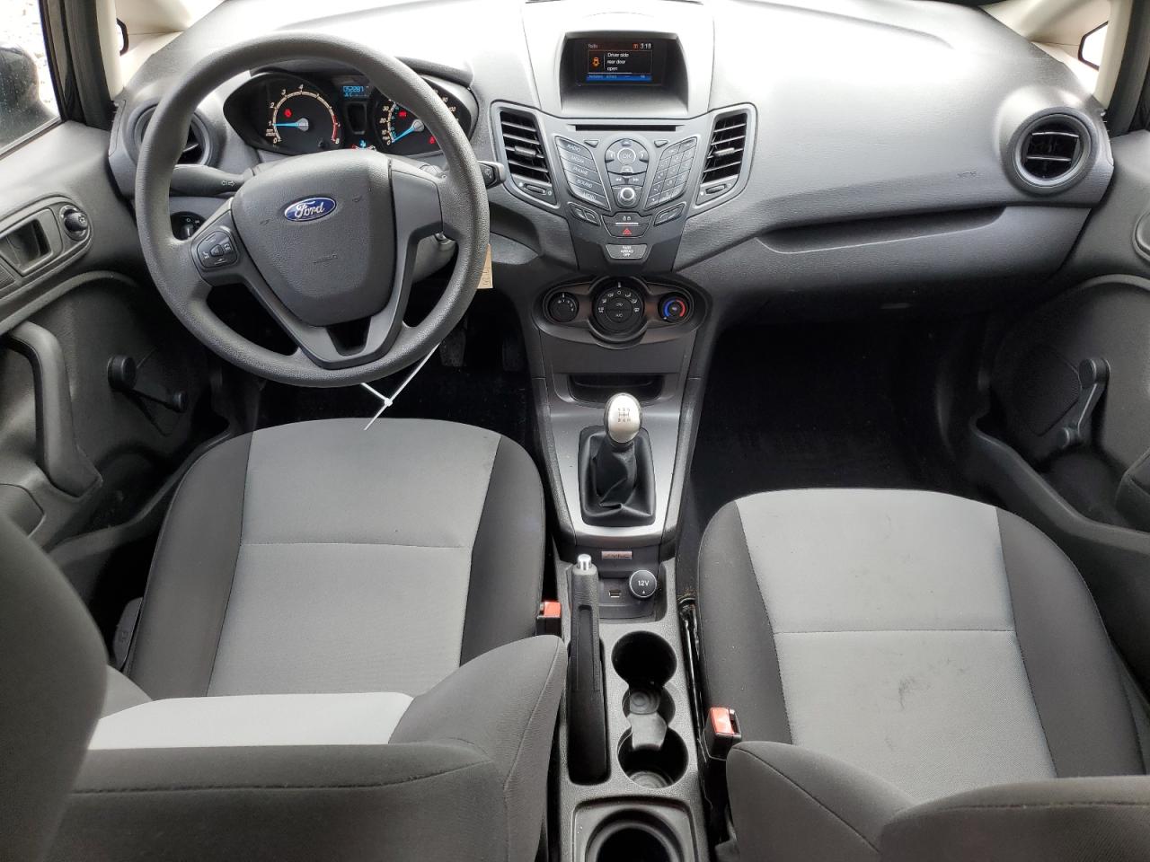 2019 Ford Fiesta VIN 3FADP4AJ8KM115463 Copart auction photo, rear end damage thumbnail 8