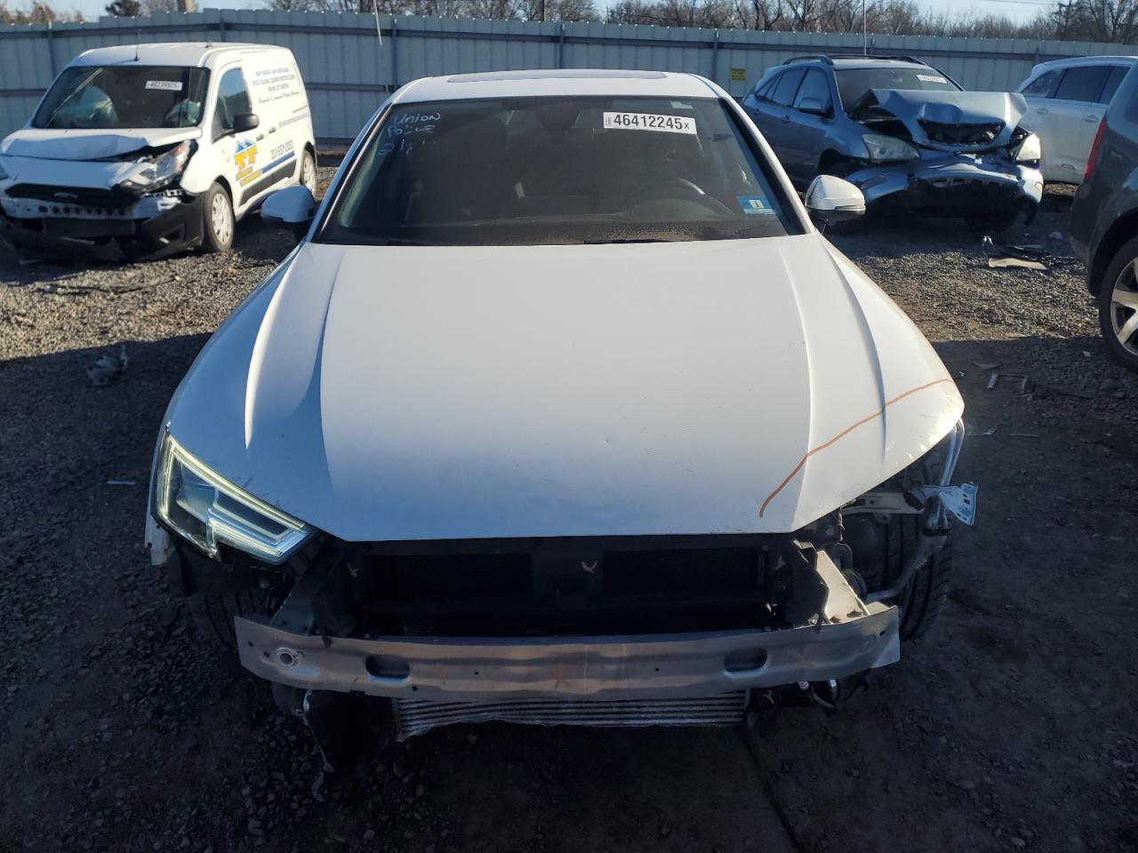 2019 Audi A4 VIN WAUENAF48KA118881 Copart auction photo, front end damage thumbnail 5