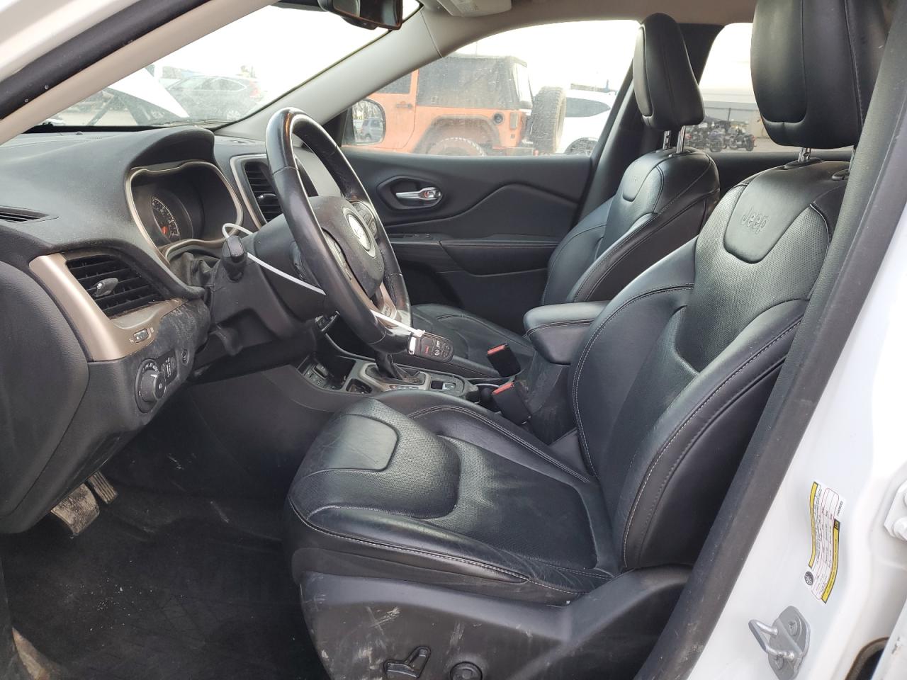 2015 Jeep Grand Cherokee VIN 1C4PJLDS4FW696263 Copart auction photo, side / rear end damage thumbnail 7