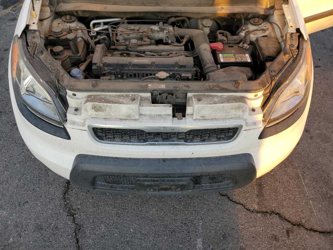 2011 KIA Soul VIN KNDJT2A28B7284592 Copart auction photo, side damage thumbnail 11