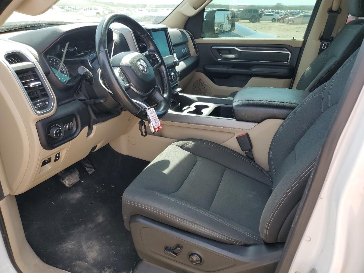 2019 RAM 1500 VIN 1C6SRFFT9KN570675 Copart auction photo, side / stripped damage thumbnail 7