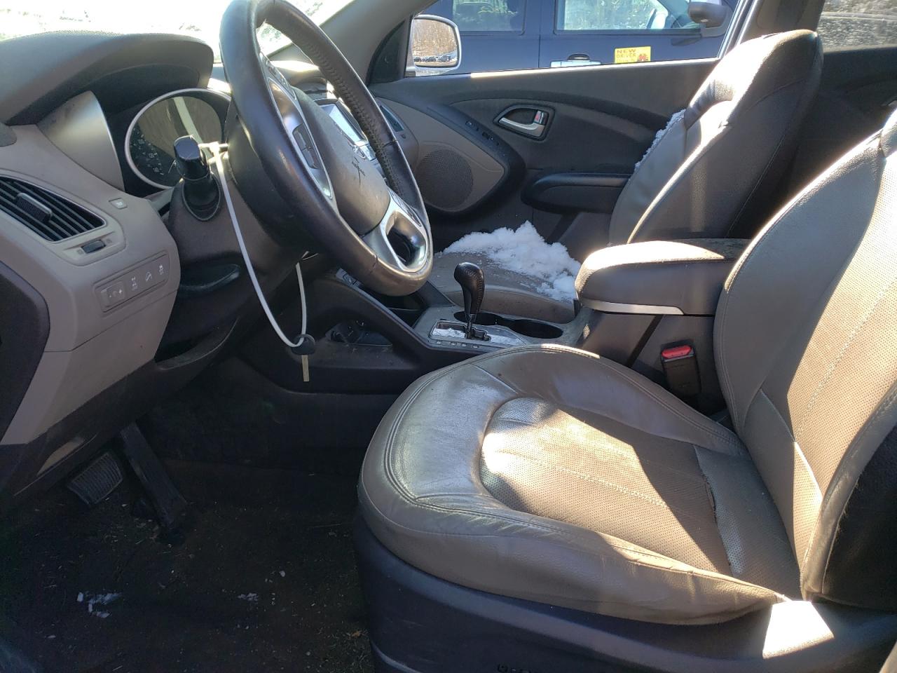 2012 Hyundai Tucson VIN KM8JUCAC6CU454054 Copart auction photo, rear end / front end damage thumbnail 7