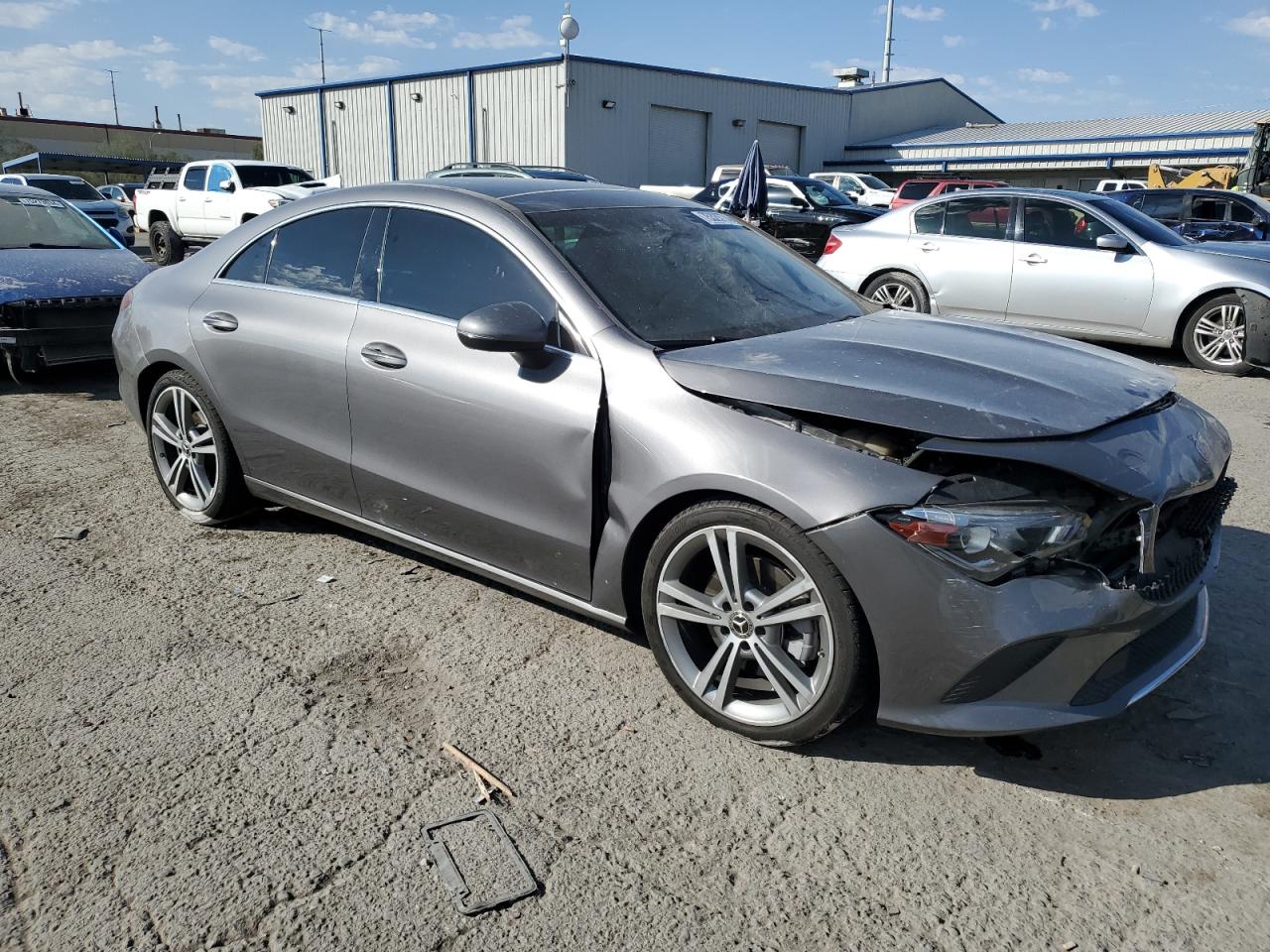 2020 Mercedes-Benz CLA-klasse VIN W1K5J4GB5LN120732 Copart auction photo, front end / rear end damage thumbnail 4