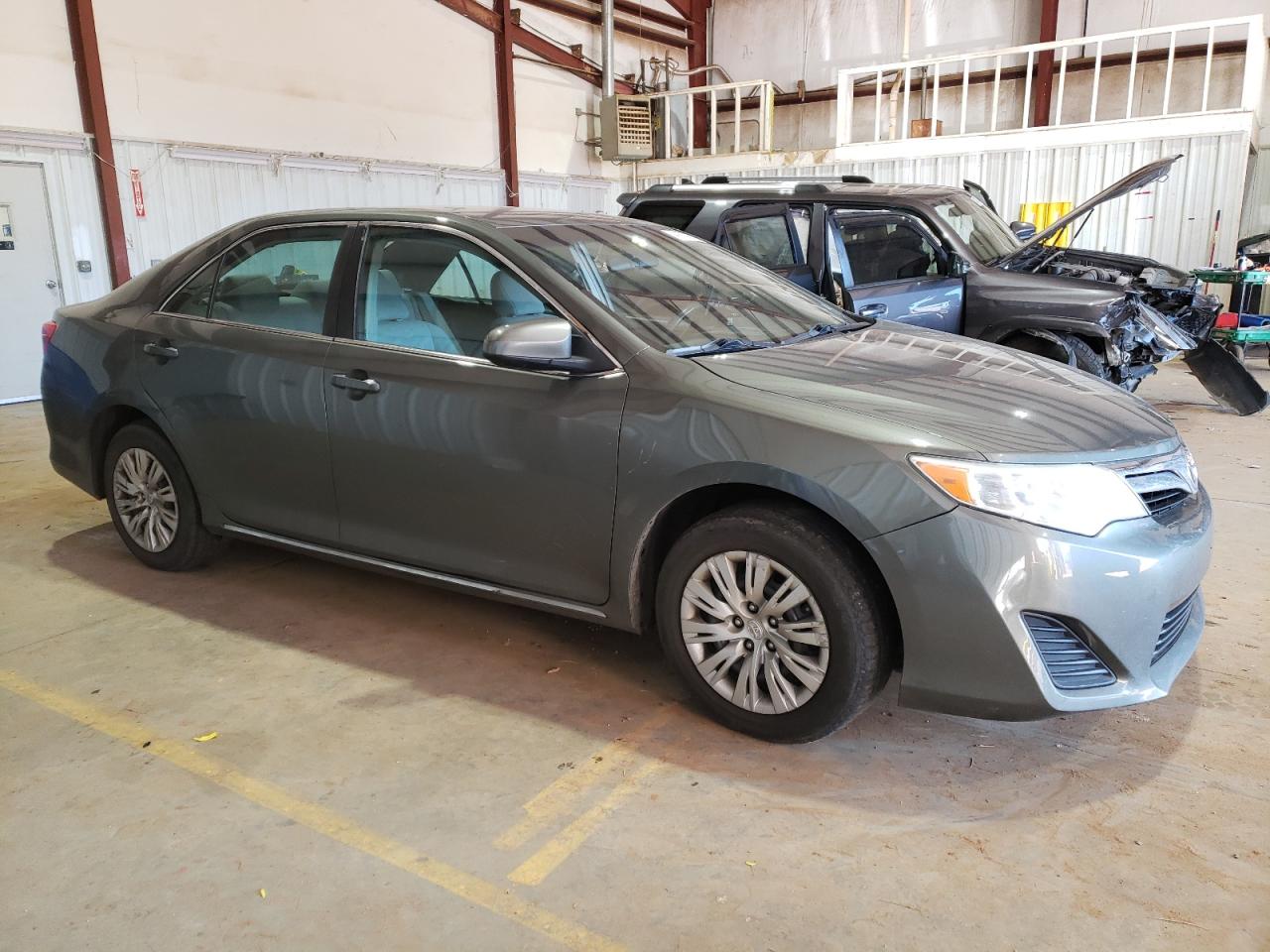 2014 Toyota Camry VIN 4T1BF1FK2EU735614 Copart auction photo, rear end damage thumbnail 4