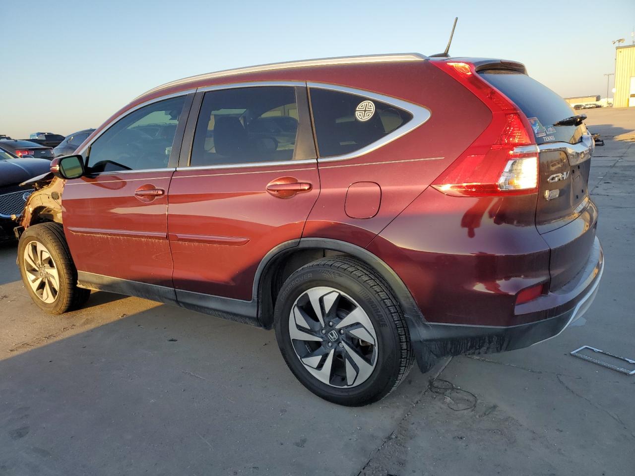 2016 Honda CR-V VIN 5J6RM3H9XGL013809 Copart auction photo, front end damage thumbnail 2