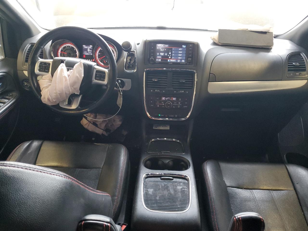 2019 Dodge Caravan VIN 2C4RDGEG0KR535848 Copart auction photo, front end / rear end damage thumbnail 8