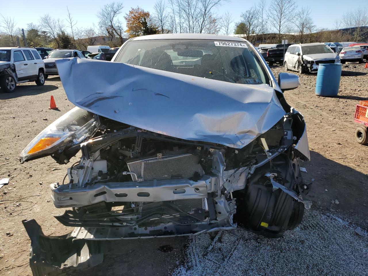 2024 Mitsubishi Mirage VIN ML32AUHJ6RH001584 Copart auction photo, front end / side damage thumbnail 5
