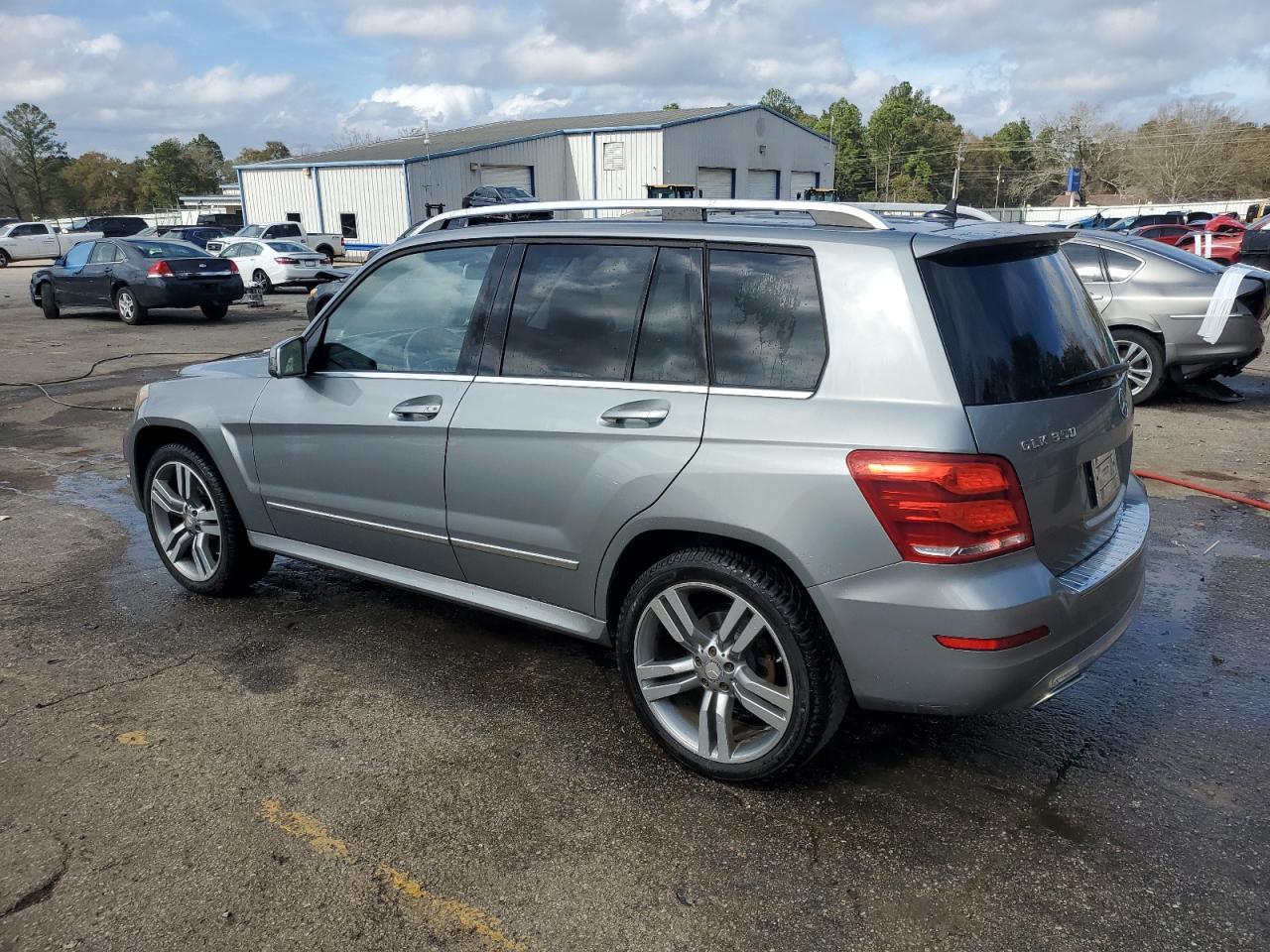 2014 Mercedes-Benz GLK-klasse VIN WDCGG5HB7EG213548 Copart auction photo, rear end damage thumbnail 2