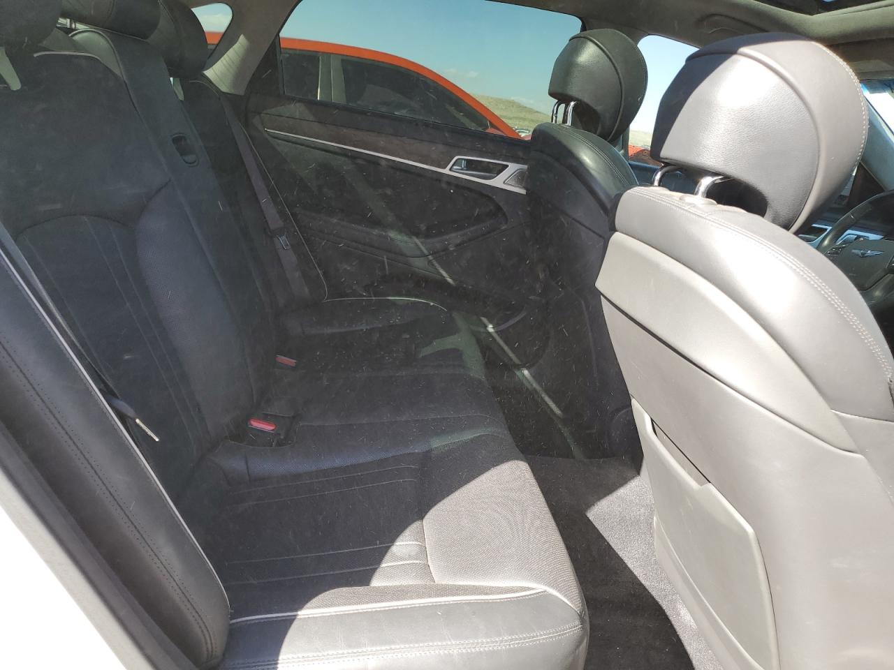 2018 Genesis G80 VIN KMHGN4JFXJU228703 Copart auction photo, undercarriage damage thumbnail 10