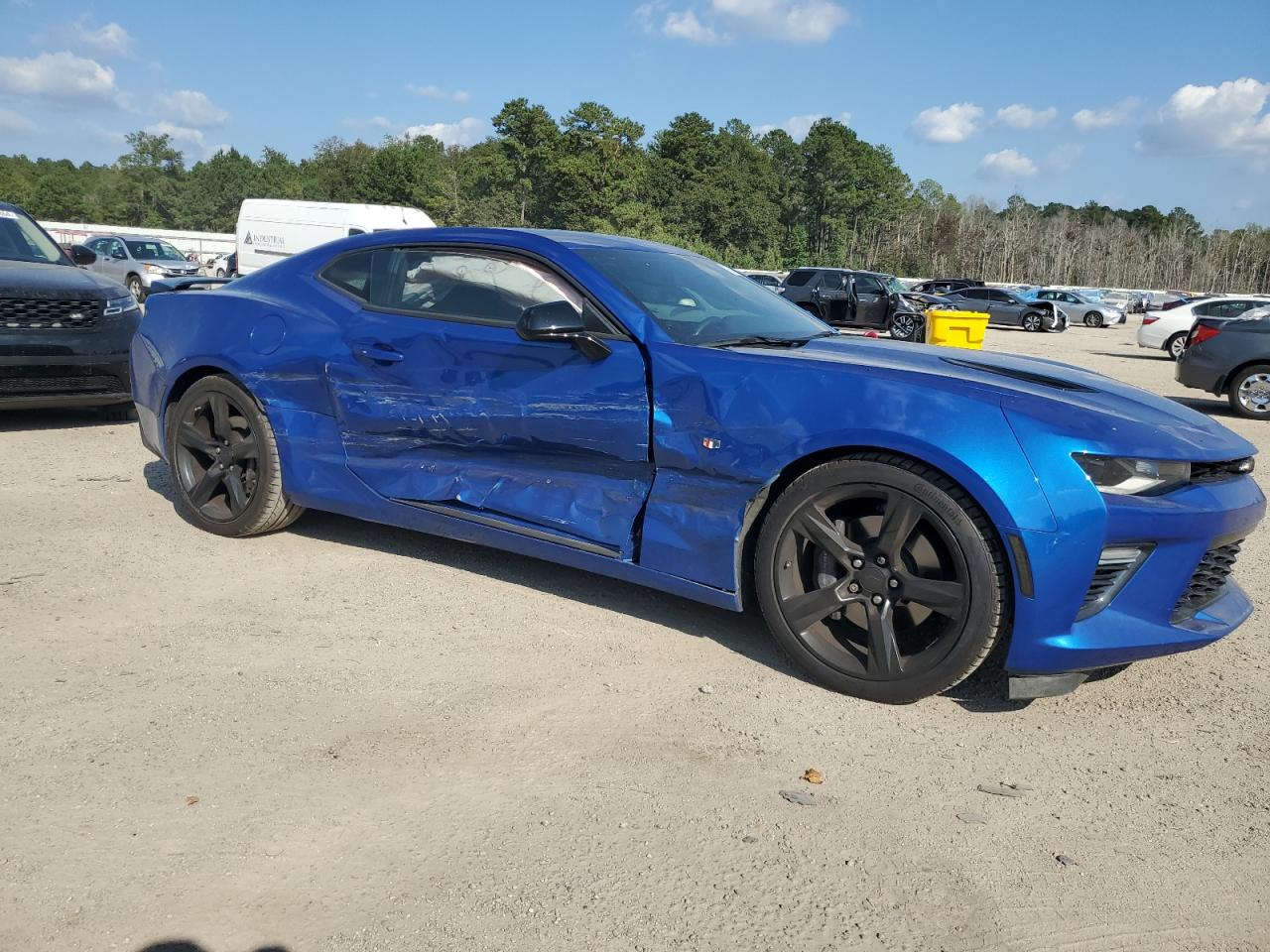 2016 Chevrolet Camaro VIN 1G1FG1R79G0171747 Copart auction photo, side damage thumbnail 4
