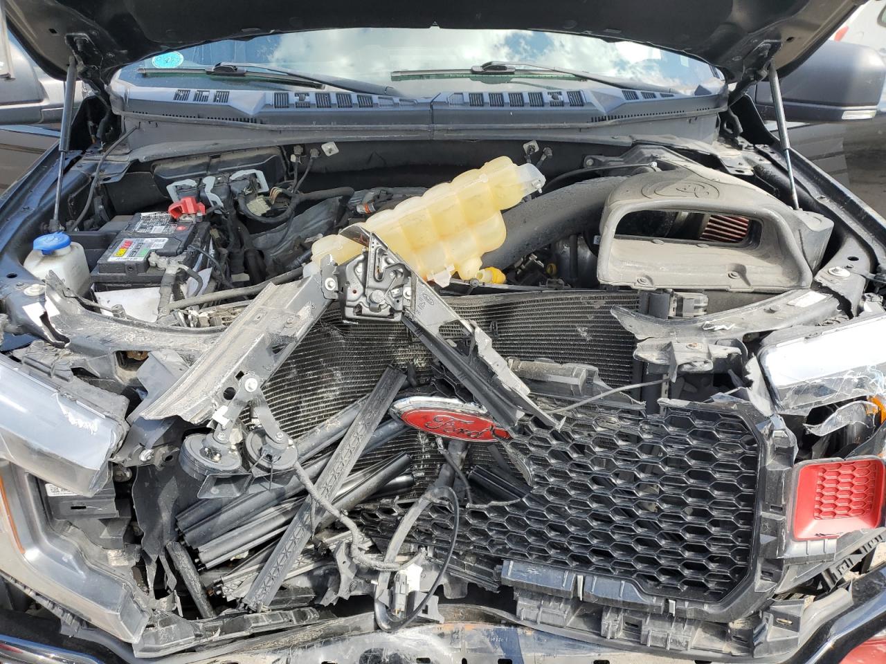 2018 Ford F-150 VIN 1FTEW1E56JFC26816 Copart auction photo, front end / rear end damage thumbnail 11