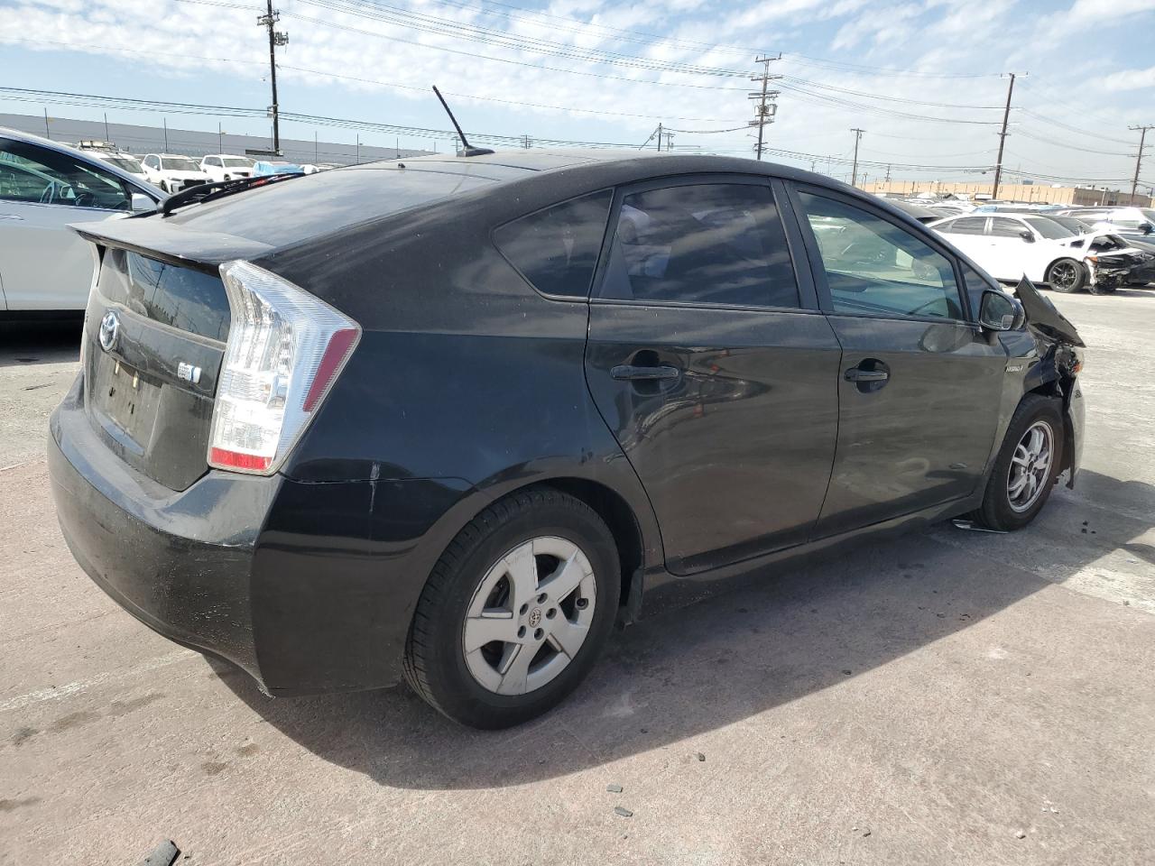 2011 Toyota Prius VIN JTDKN3DU2B5324677 Copart auction photo, front end damage thumbnail 3