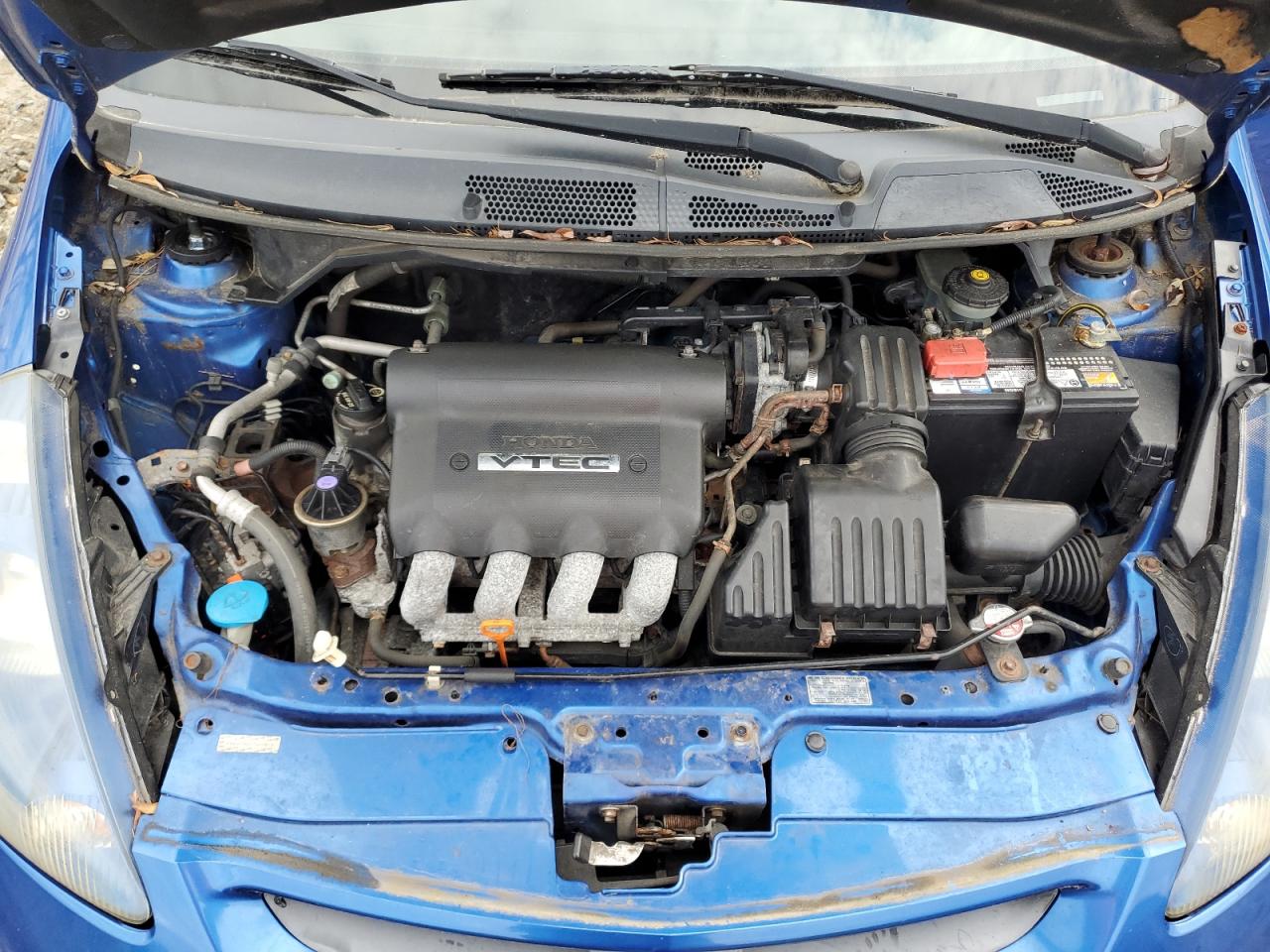 2007 Honda Fit VIN JHMGD38477S010873 Copart auction photo, undercarriage / minor dent/scratches damage thumbnail 11