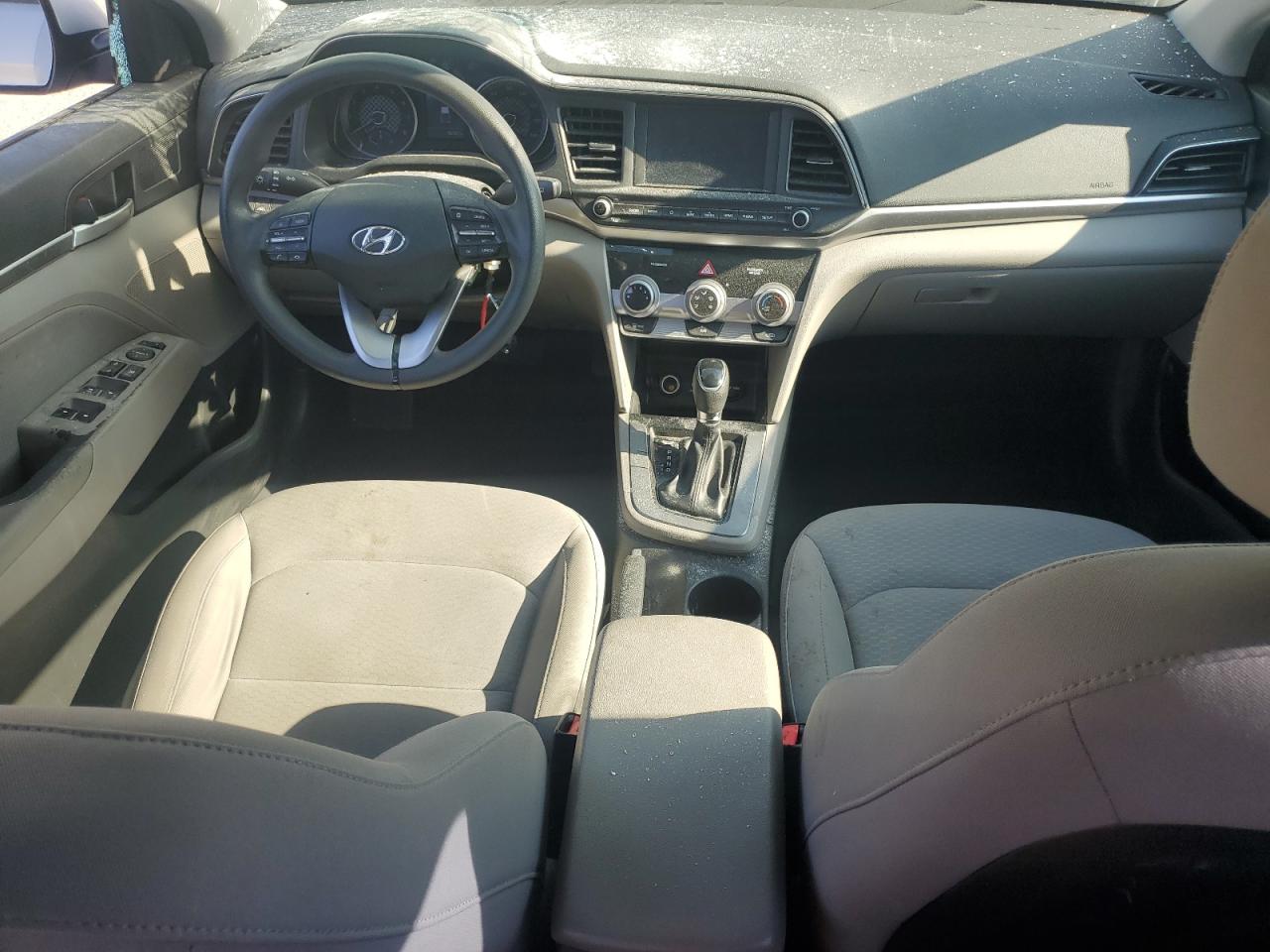 2019 Hyundai Elantra VIN KMHD84LF5KU764788 Copart auction photo, vandalism / all over damage thumbnail 8
