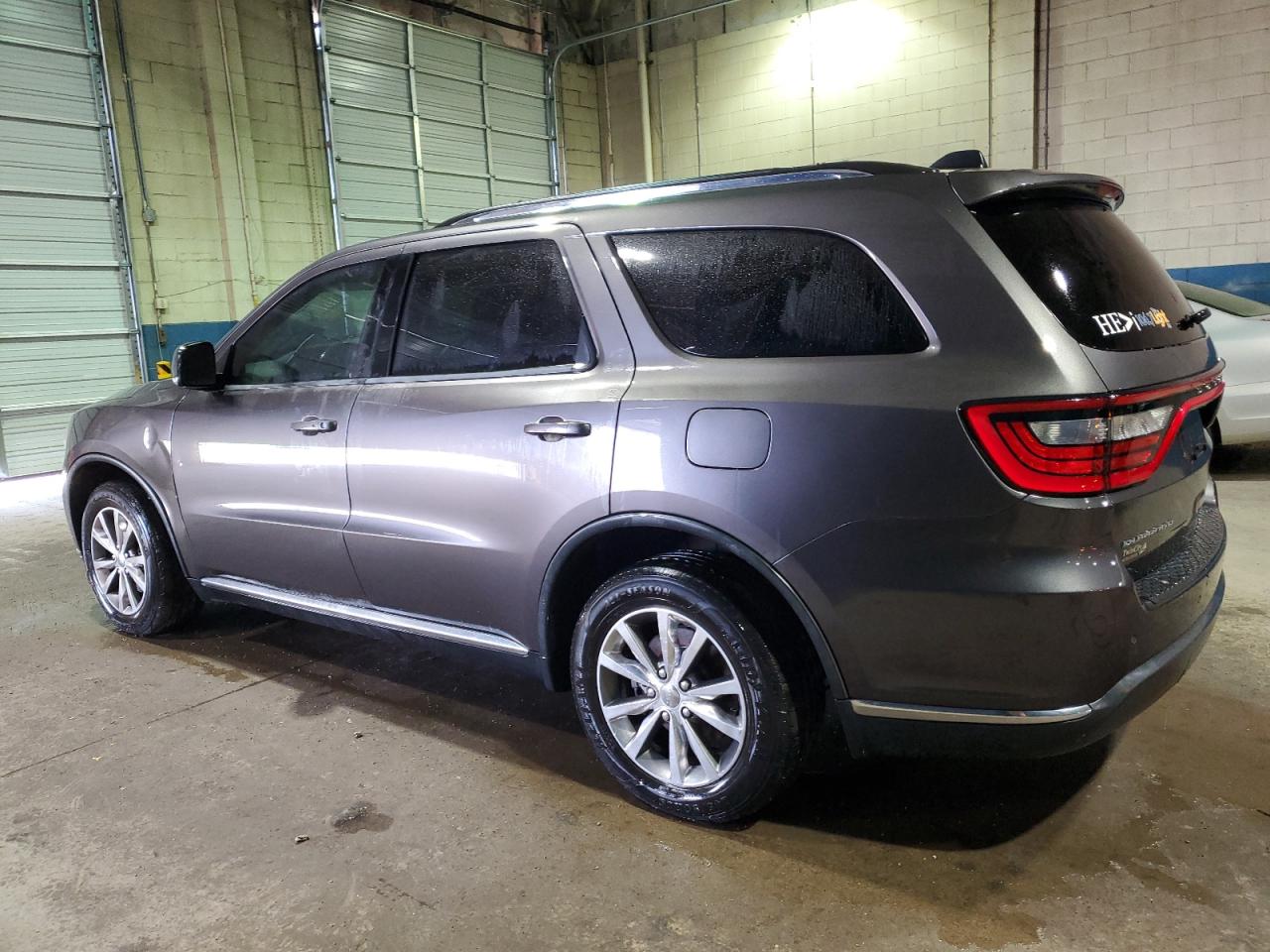 2015 Dodge Durango VIN 1C4RDHDG2FC836823 Copart auction photo, side damage thumbnail 2