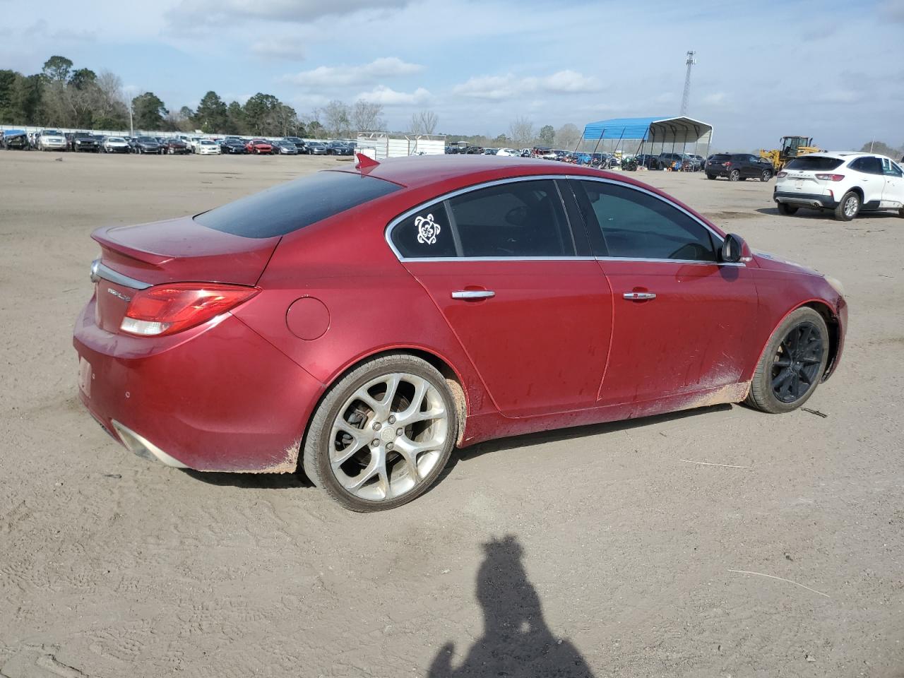 2012 Buick Regal VIN 2G4GV5GV4C9205826 Copart auction photo, front end damage thumbnail 3