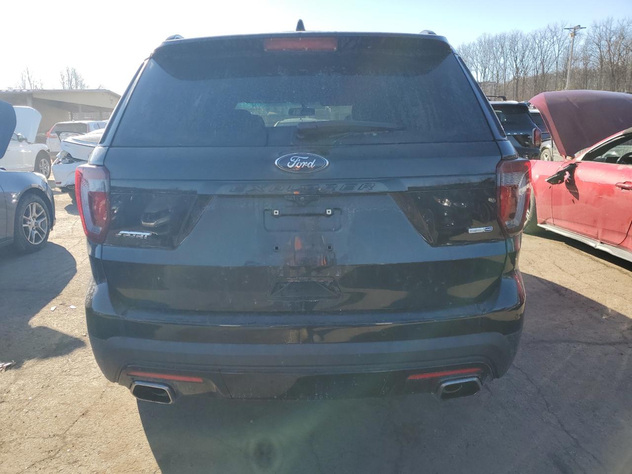 2016 Ford Explorer VIN 1FM5K8GT8GGD19481 Copart auction photo, front end damage thumbnail 6