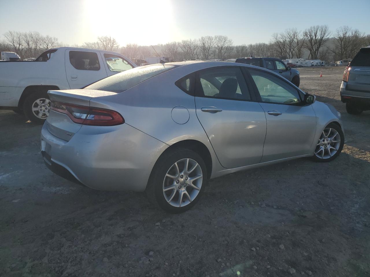 2013 Dodge Dart VIN 1C3CDFBA2DD268495 Copart auction photo, front end / undercarriage damage thumbnail 3