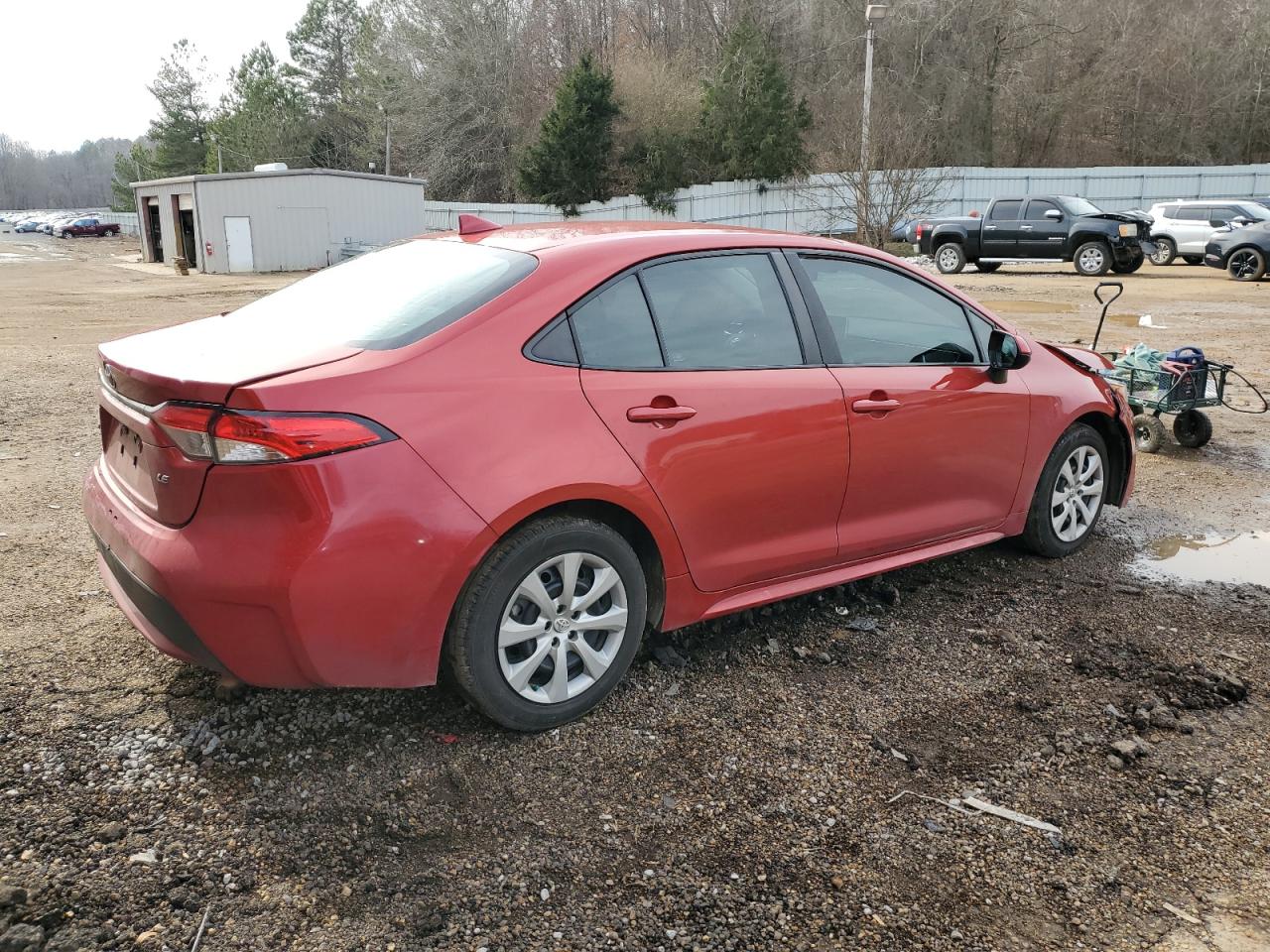 2020 Toyota Corolla VIN 5YFEPRAE1LP137801 Copart auction photo, front end damage thumbnail 3