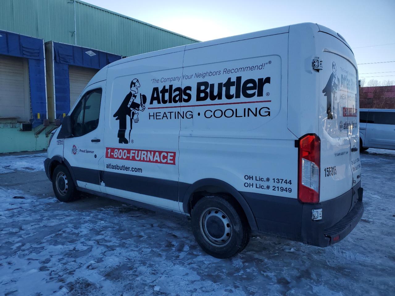 2016 Ford Transit VIN 1FTYE1CM6GKA15349 Copart auction photo, front end damage thumbnail 2