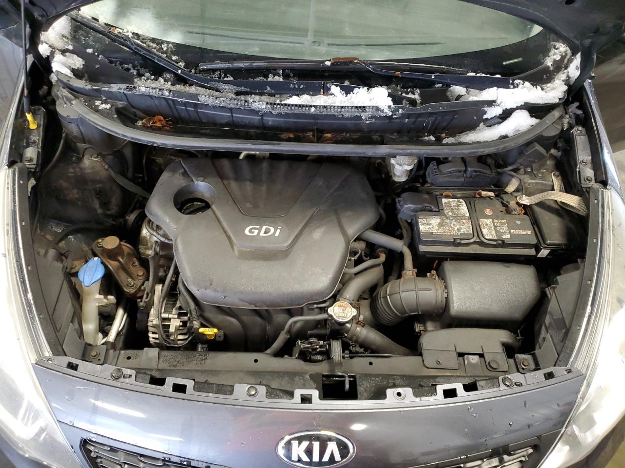 2013 KIA Rio VIN KNADM4A38D6227796 Copart auction photo, rear end / minor dent/scratches damage thumbnail 11