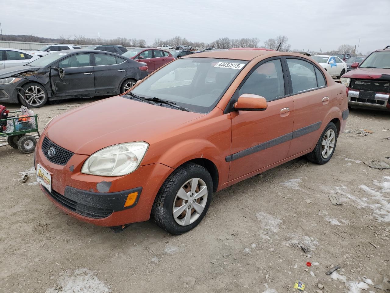 2009 KIA Rio VIN KNADE223096516212