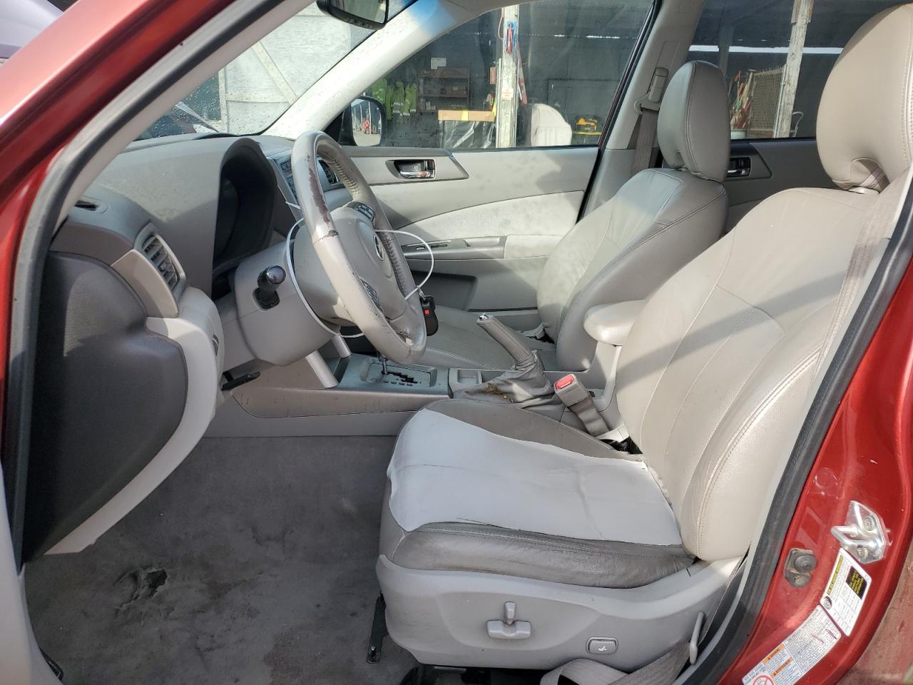 2010 Subaru Forester VIN JF2SH6DC9AH709829 Copart auction photo, front end / side damage thumbnail 7