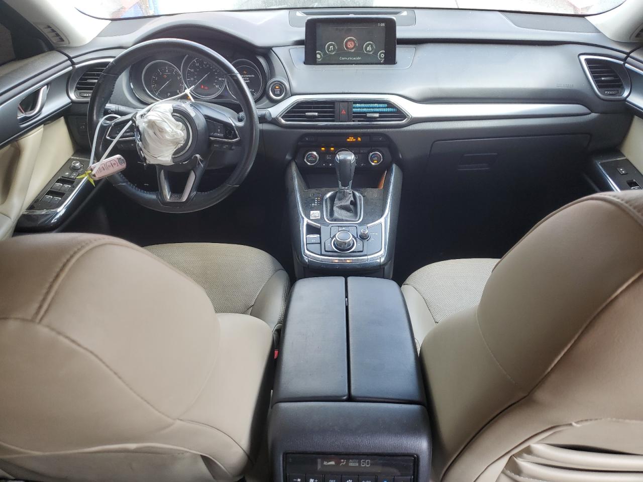 2018 Mazda CX-9 VIN JM3TCACY4J0205731 Copart auction photo, front end / side damage thumbnail 8