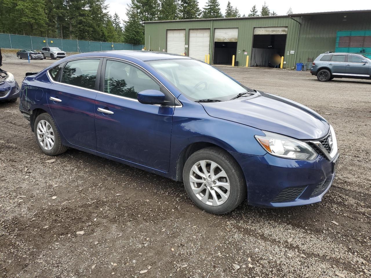 2018 Nissan Sentra VIN 3N1AB7AP1JY273641 Copart auction photo, rear end damage thumbnail 4