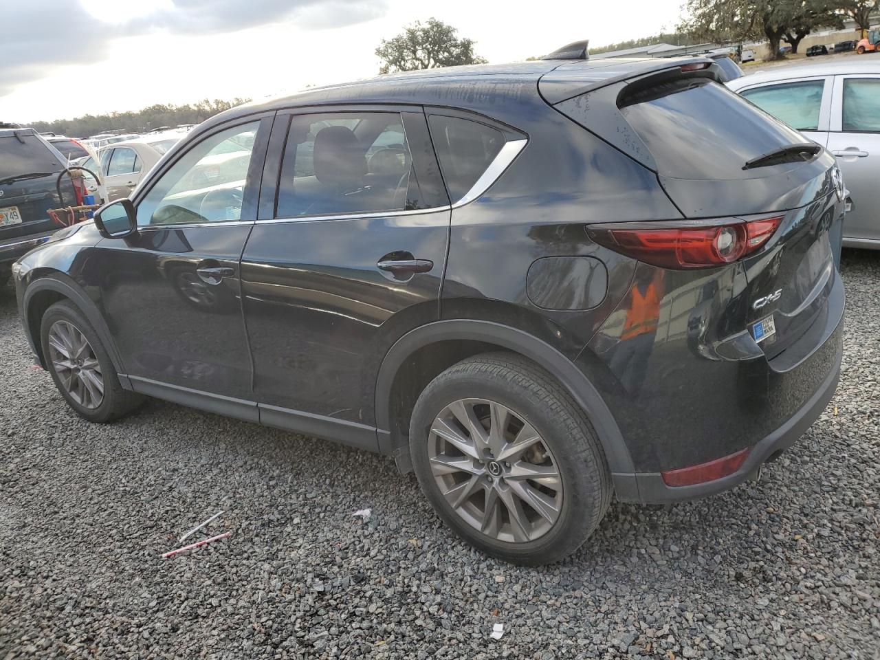 2019 Mazda CX-5 VIN JM3KFADM7K1556885 Copart auction photo, front end damage thumbnail 2