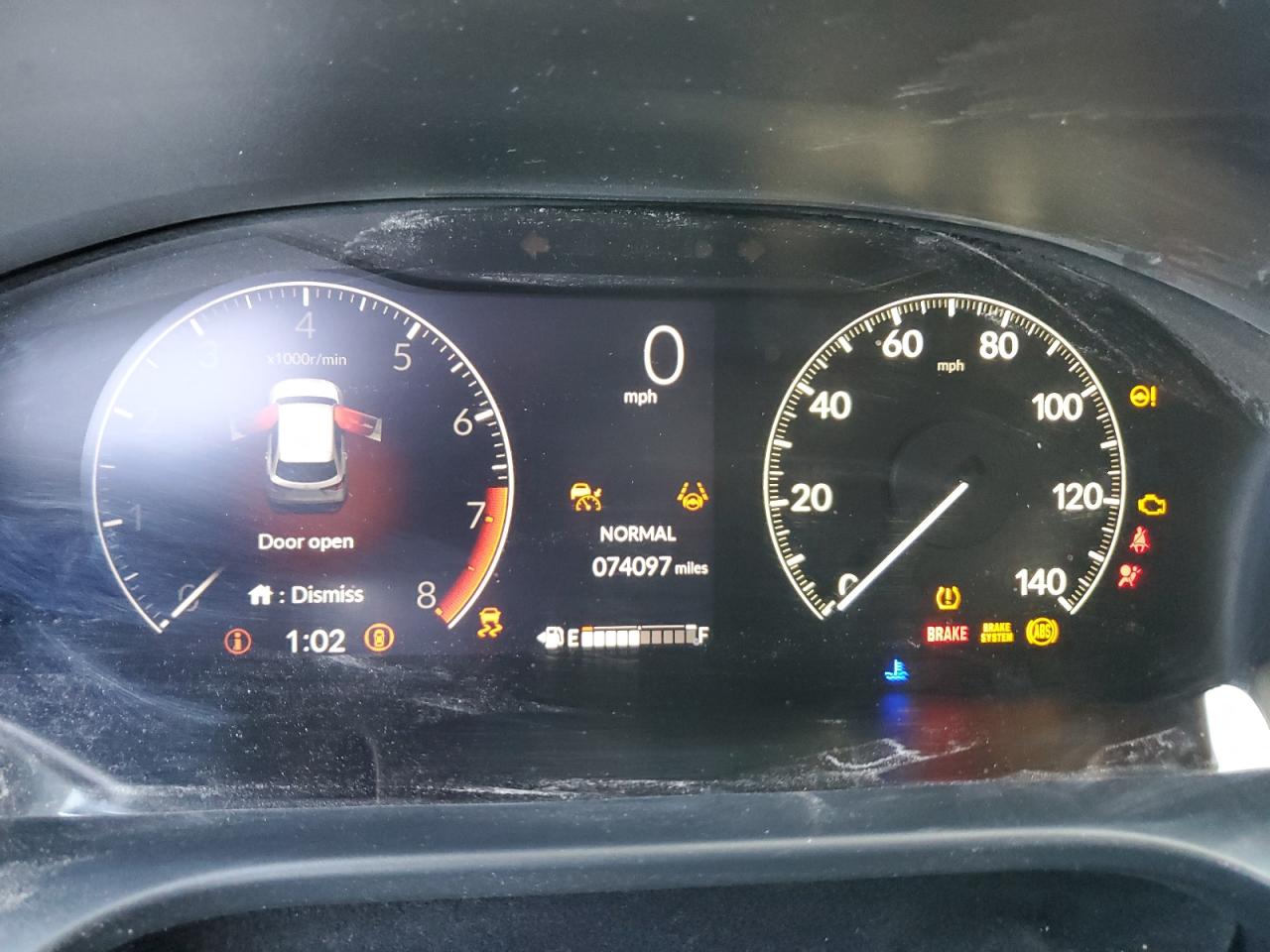 2024 Honda HR-V VIN 3CZRZ1H52RM705082 Copart auction photo, rear end damage thumbnail 9