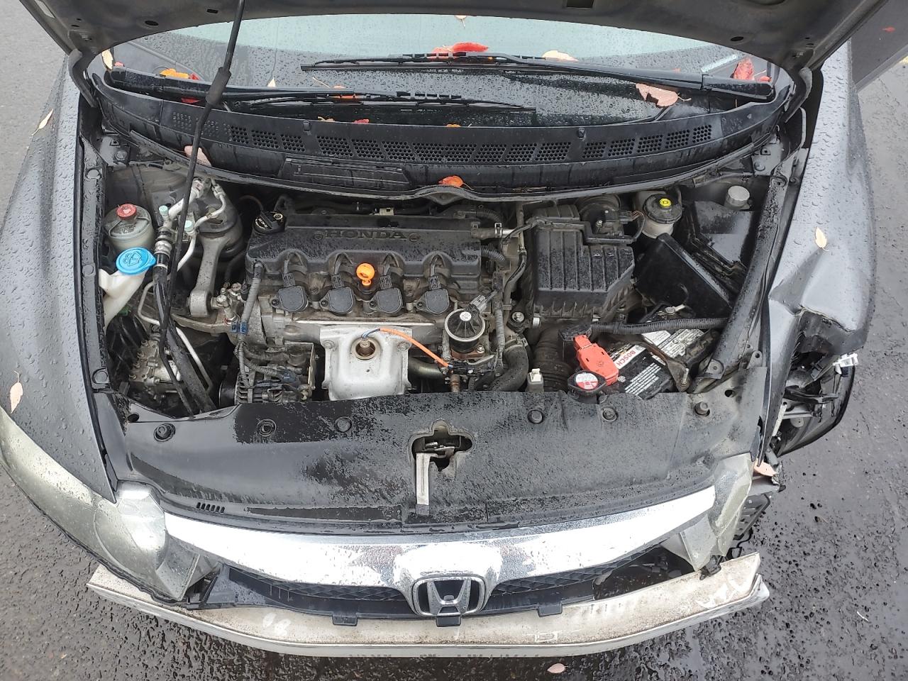 2011 Honda Civic VIN 2HGFA1E57BH502084 Copart auction photo, front end damage thumbnail 11