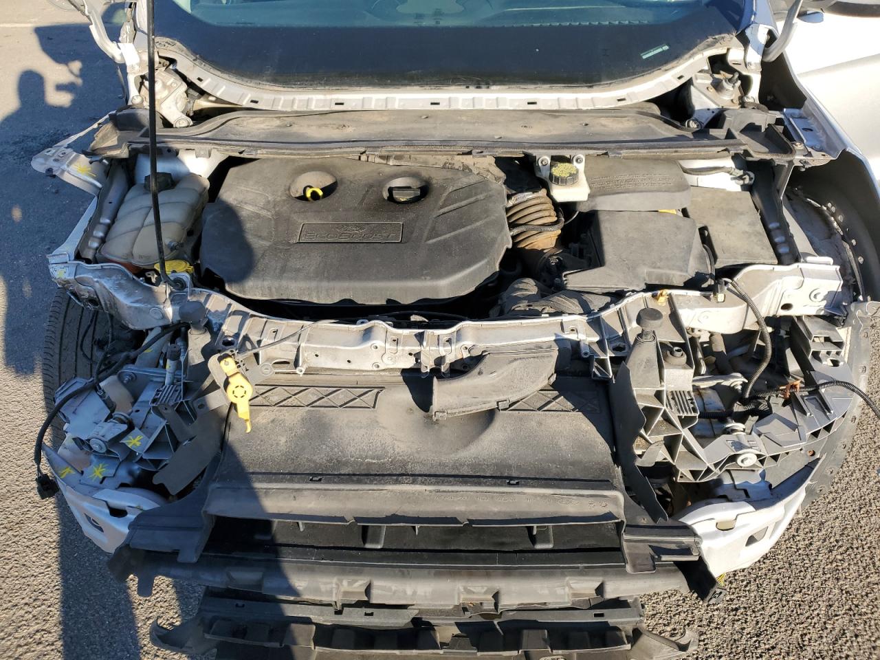 2014 Ford Escape VIN 1FMCU9G96EUD90883 Copart auction photo, front end / minor dent/scratches damage thumbnail 12
