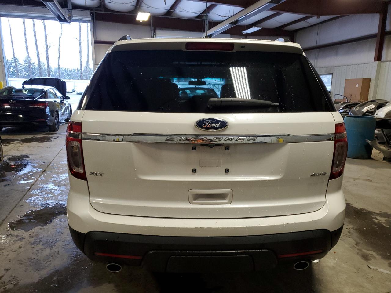 2013 Ford Explorer VIN 1FM5K8D81DGC94676 Copart auction photo, front end damage thumbnail 6