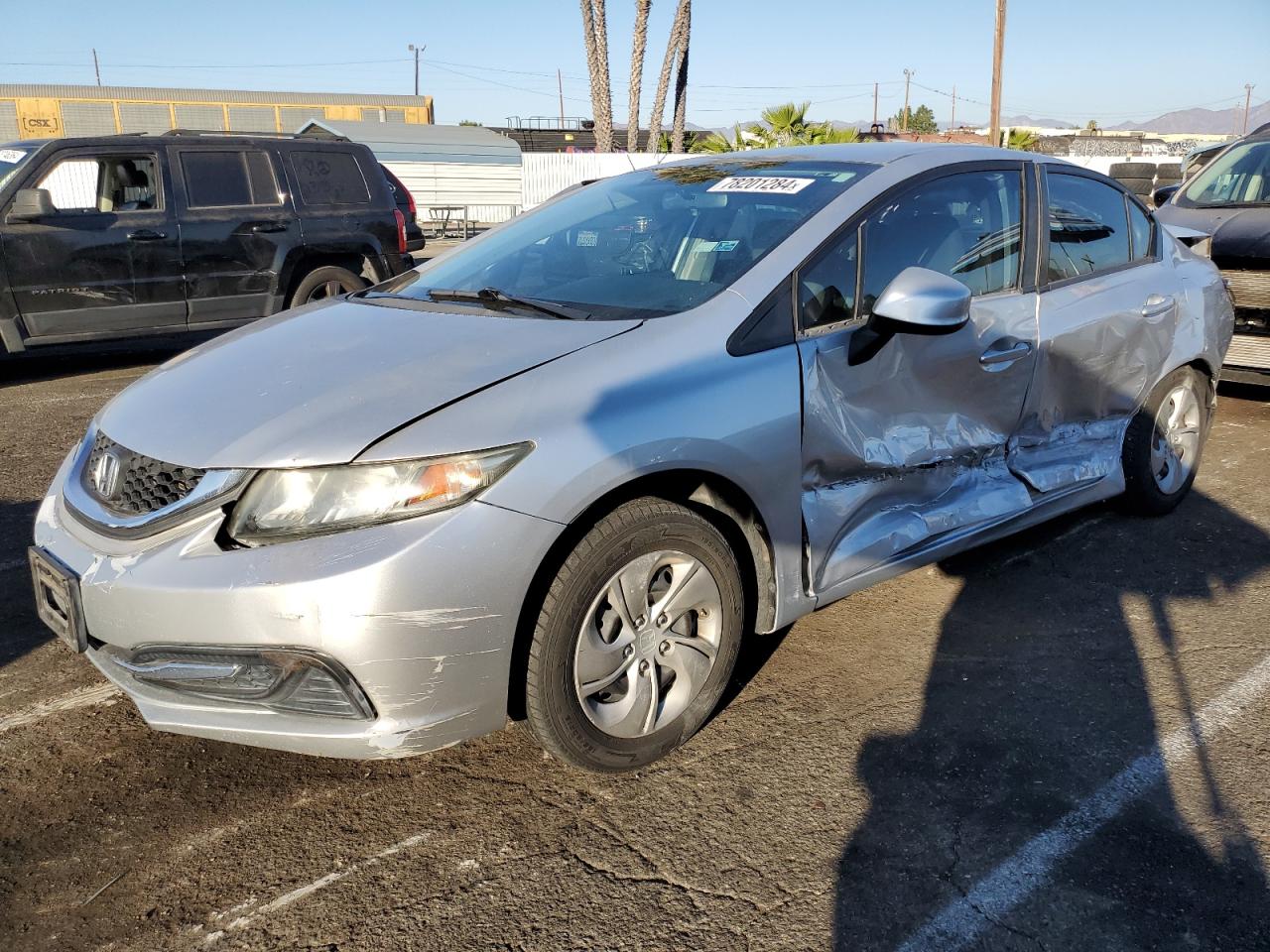 2013 Honda Civic VIN 2HGFB2F5XDH504514