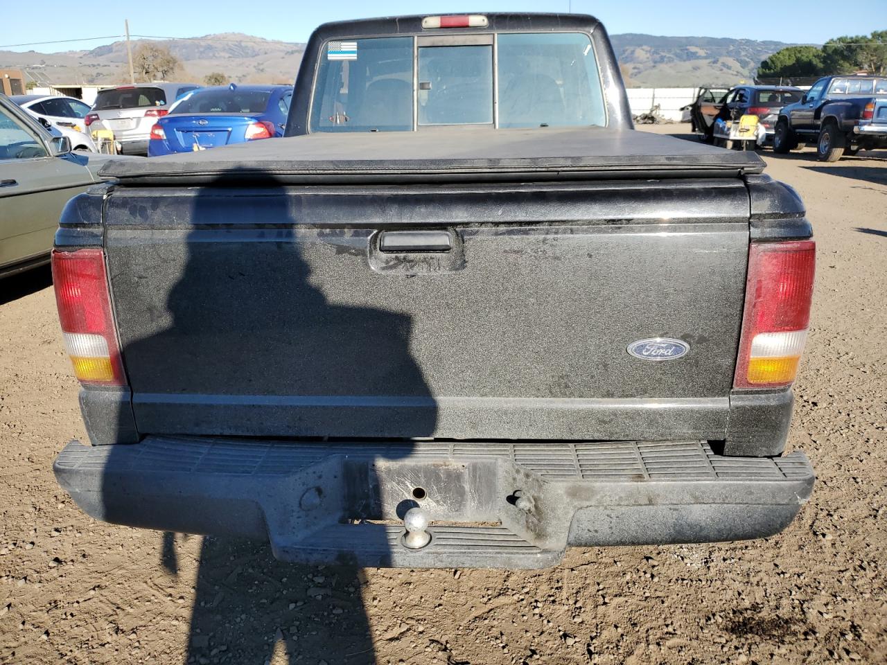 1996 Ford Ranger VIN 1FTCR14A8TPA64083 Copart auction photo, front end damage thumbnail 6