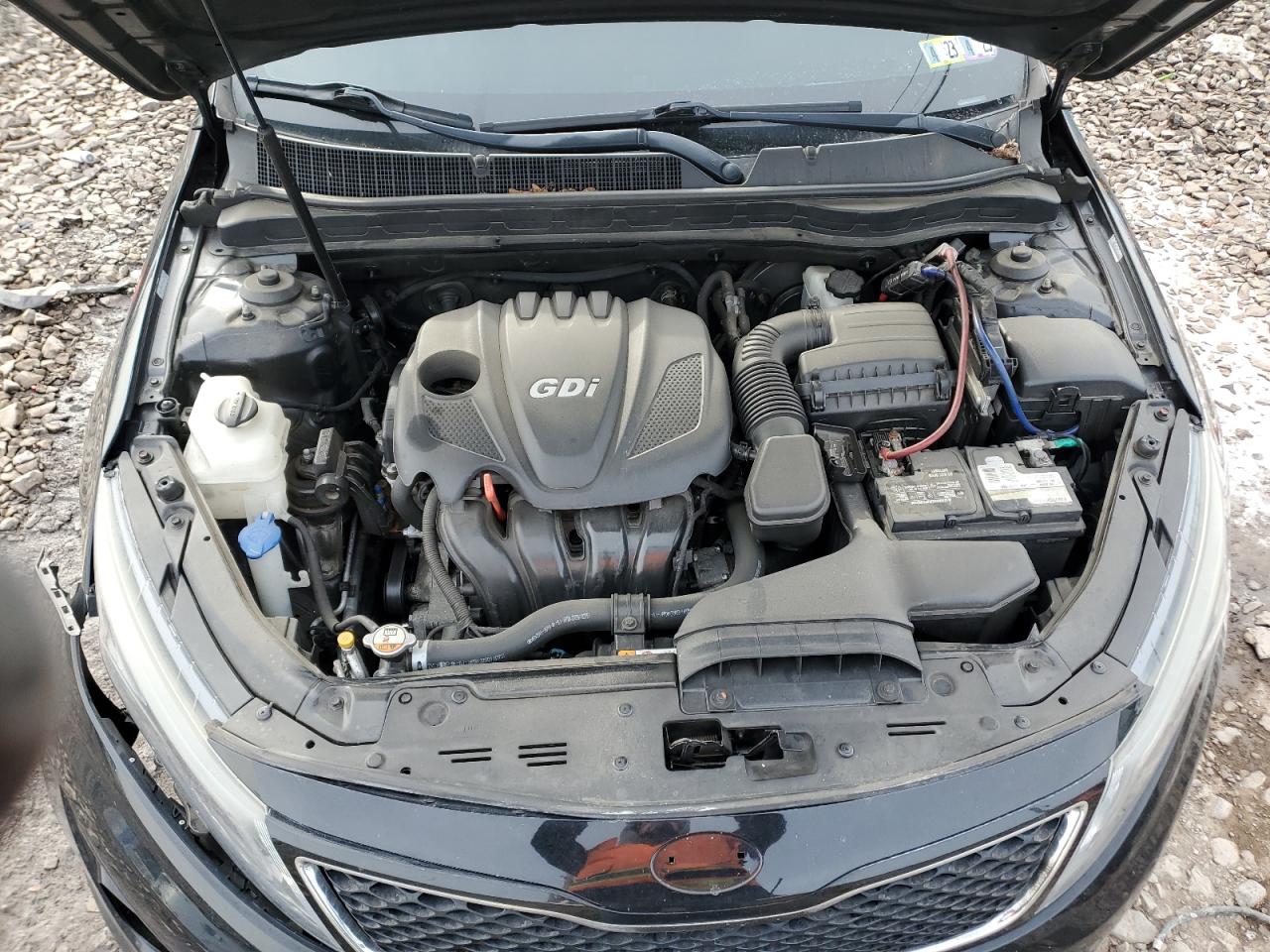 2014 KIA Optima VIN 5XXGN4A78EG276130 Copart auction photo, side / rear end damage thumbnail 11
